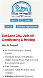 Mobile Screenshot of airdesignheating.com